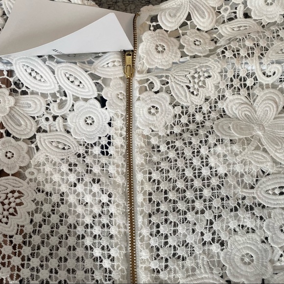 Self Portrait Floral Lace Mini Dress - Picture 10 of 11